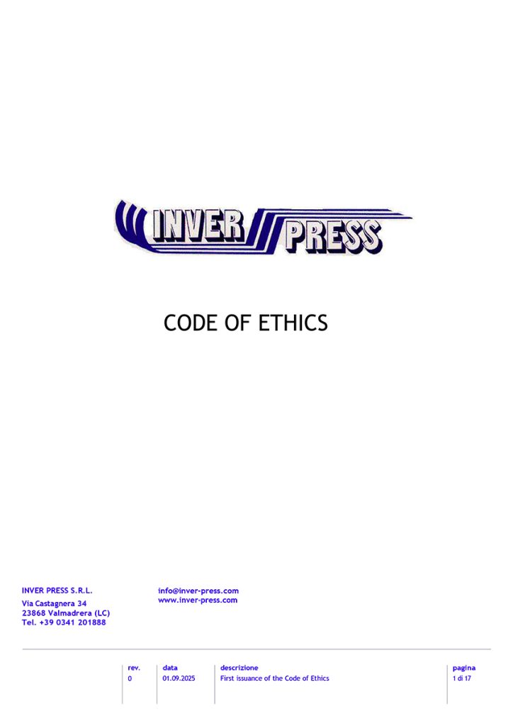 CODE OF ETHICS